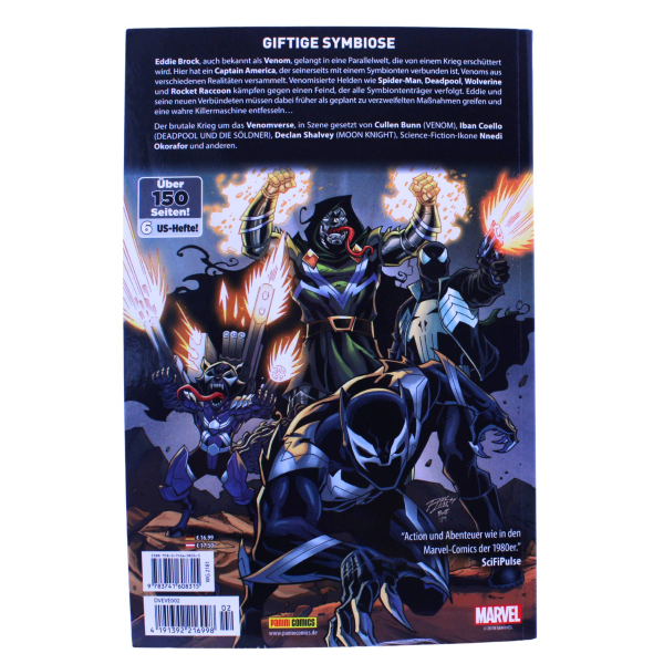 Marvel Comic Paperback Venomverse Band 2 (Panini 2018) kaufen | Deutsche Erstveröffentlichung bei Hoppla Stuff